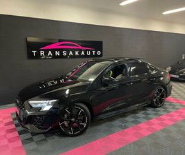 AUDI RS3 BERLINE 2.5 TFSI 400 S TRONIC 7 QUATTRO / CARPLAY / TO / BO / CERAMIQUE