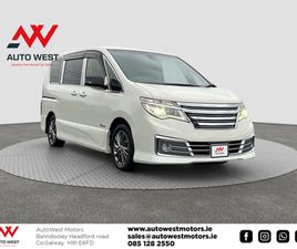 2014 NISSAN SERENA SELF CHARGING HYBRID AUTOMATIC 8 SEATER