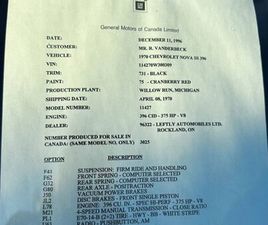 CHEVROLET NOVA CHEVROLET NOVA