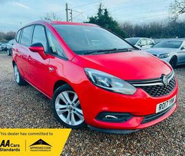 VAUXHALL ZAFIRA 1.4I TURBO SRI NAV AUTO EURO 6 5DR