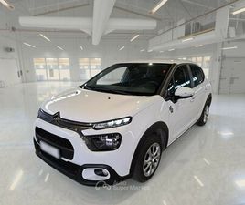CITROEN C3 PURETECH 83 S&S YOU! 5 PORTE