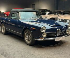 ALFA ROMEO 2600 TOURING SPIDER/GT. ZUSTAND/WGA 2+/BORRANI
