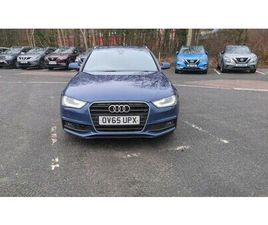 2015 AUDI A4 AVANT 2.0 TDI S LINE NAV (150PS) MULTITRONIC