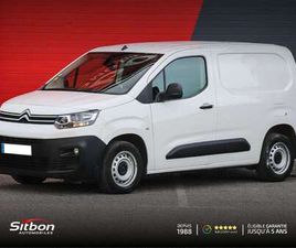 CITROEN BERLINGO SOCIETE 1.5 BLUE-HDI 100 CV FOURGON UTILITAIRE