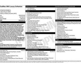 USED 2012 CADILLAC SRX LUXURY COLLECTION