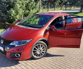 HONDA CIVIC 1.8 BOGATA WERSJA CZERWONA PO LIFTINGU KRAKÓW KROWODRZA • OLX.PL