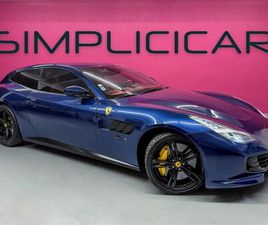 FERRARI GTC4 LUSSO V12 BLEU TOUR DE FRANCE - INTERIEUR ROSSO FERRARI - SORT DE REVISION FERRARI - 4 PNEUS NEUFS - VISIBLE EN...