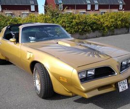 PONTIAC FIREBIRD TRANS AM BRUGT PONTIAC TRANS AM 6,6 V8 185HK 2D AUT. TIL SALG