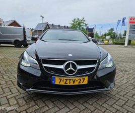 MERCEDES-BENZ E-KLASSE E200 CABRIOLET 2014 ZWART — MERCEDES-BENZ — MARKTPLAATS