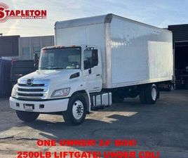 2014 HINO 268 ONE OWNER! 24’ BOX! 2500LB LIFTGATE! UNDER CDL!