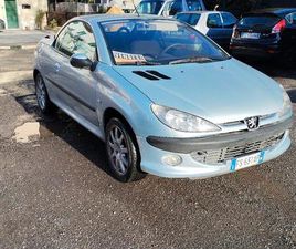 PEUGEOT 206 CC PEUGEOT 206 CC CABRIO 2.0 16V 136CV BENZINA