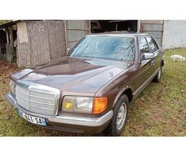 MERCEDES CLASSE S 500 SEC 1982 MERCEDES 500 SE SE VERSION COURTE A VENDRE