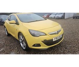 VAUXHALL ASTRA GTC VAUXHALL ASTRA GTC 1.4 T SRI