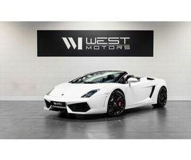 LAMBORGHINI GALLARDO SPYDER LP560 4 SPYDER LP560-4 IMMAT FRANCE LIFT SIÈGES