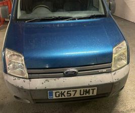 FORD TRANSIT CONNECT VAN 2007 FORD TRANSIT CONNECT LOW ROOF VAN LX PLUS TDCI 90PS PANEL VAN DIESEL MANUAL