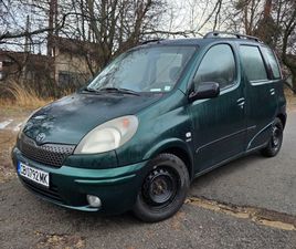 TOYOTA YARIS VERSO 1.3 87 К.С. ГАЗ/БЕНЗИН