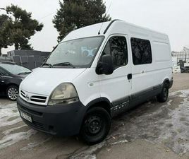 NISSAN INTERSTAR NISSAN INTERSTAR KLIMATYZACJA, BRYGADÓWKA, NOWY ROZRZĄD I OLEJ CIESZYN