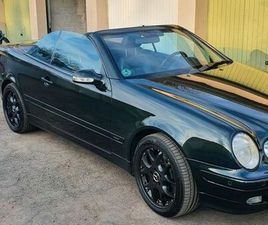 MERCEDES CLK CABRIOLET CLK 430 MERCEDES-BENZ CLK 430 DESIGNO GRÜN UNIKAT