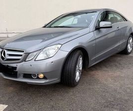 MERCEDES CLASSE E COUPE E 350 MERCEDES-BENZ E 350 COUPÉ E 350 CGI BLUEEFFICIENCY AVANTG....
