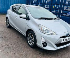 2016 TOYOTA AQUA HATCHBACK HYBRID ELECTRIC AUTOMATIC