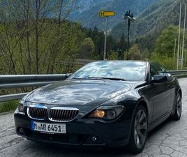 BMW SERIE 6 CABRIO 645 BMW 645CI, CABRIO MIT MANUELLEM 6-GANG GETRIEBE