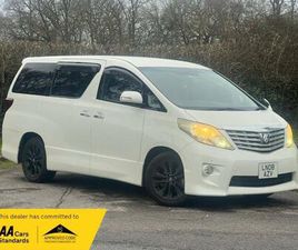 TOYOTA ALPHARD TOYOTA ALPHARD / VELLFIRE PRIME SELECTION WHITE 2.4CC PETROL 7 SEATER