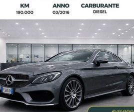 CLASSE C COUPÉ C 220 D COUPÉ PREMIUM PLUS