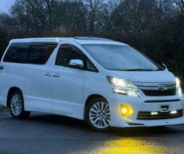 TOYOTA VELLFIRE 2.4 PETROL AUTO 7 SEATS FULL LEATHER DOUBLE SUNROOF MODELLISTA