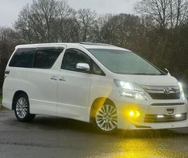 TOYOTA VELLFIRE TOYOTA VELLFIRE 2.4 PETROL AUTO 7 SEATS FULL LEATHER DOUBLE SUNROOF MODELLISTA