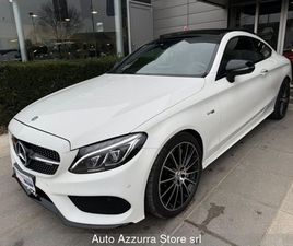 CLASSE C COUPÉ C 43 4MATIC AMG COUPÉ *TETTO, C19, SCARICO, PACK NIGHT, PROMO AZZURRA*