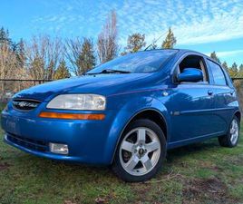 CHEVROLET AVEO 5 2008 CHEVROLET AVEO 5 LT (SUPER LOW 153 KILOMETERS, LOADED, FUN!!!)