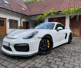 PORSCHE CAYMAN GT4 PORSCHE CAYMAN GT4 SCHALENSITZE WARTUNG+TÜV NEU