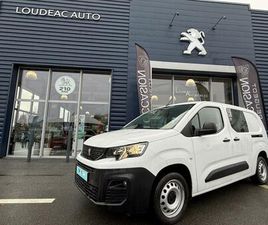 PEUGEOT PARTNER TAILLE XL BLUEHDI 100 S&S BVM6 CAB APP