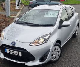 TOYOTA PRIUS C 2021 TOYOTA AQUA HYBRID, AUTOMATIC, ALARM & IMMOBILISER €15,900
