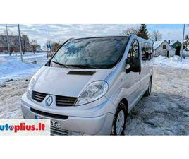 RENAULT TRAFIC PASSENGER RENAULT TRAFIC, 2.0 L., PASSENGER MINIBUS