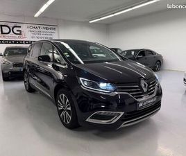 RENAULT ESPACE RENAULT ESPACE V 1.6 DCI 160 CH INITIALE PARIS ENERGY TWIN TURBO EDC 4CONTROL / 7 PLACES / SON AUDIO BOSE/DETECTEUR ANGLE MORT/ CAMERA/ TOIT PANO / COFFRE ELECT