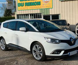 RENAULT SCENIC RENAULT GRAND SCENIC 4 1.5 DCI 110 CV 7 PLACES BT6 BUSINESS ETAT RARE GPS CARPLAY BLUETOOTH