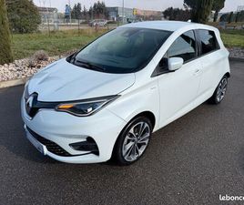 RENAULT ZOE R135 RENAULT ZOE R135CV 52KWH EDITION ONE ACHAT INTEGRAL CAMERA GPS BOSE 9990EUROS