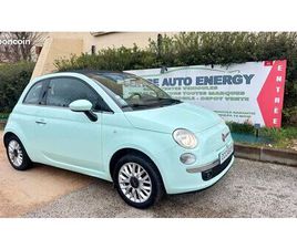 FIAT 500C PAYEZ EN 3, 4 OU 10 FOIS * FIAT 500C 1.2 69CH LOUNGE * CABRIOLET * GARANTIE 12 MOIS
