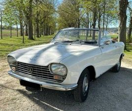 PEUGEOT 204 CABRIOLET + PIÈCES + HARD TOP