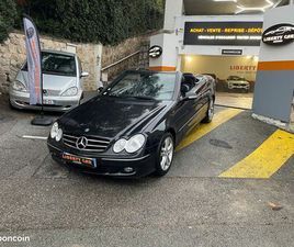 MERCEDES BENZ CLK CABRIOLET 320 CDI 3.0 V6 224 CV / AVANT GARDE / INTÉRIEUR CUIR / GPS / RADAR