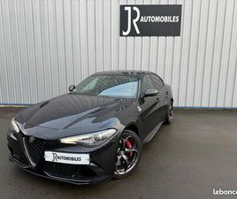 ALFA ROMEO GIULIA QUADRIFOGLIO VERDE 2.9L V6 BI-TURBO 510 CV ZF8 SIÈGES SPARCO + PACKS CARBONE