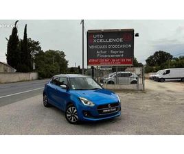 SWIFT PACK 1.0L 111 CH TURBO, CAMERA, CARPLAY, SGE CHFTS, KEYLESS, FRONT ASSIST, GTIE RÉVISÉE 1ER MAIN
