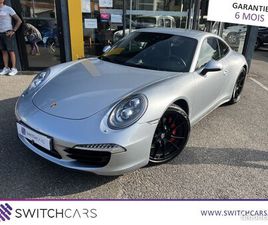 PORSCHE 911 ( 991 ) CARRERA 4S 3.8 400CH PDK * PACK CHRONO, ENTRETIEN COMPLET, ECHAPPEMENT SPORT ...