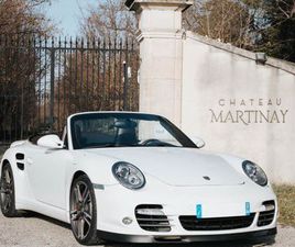 PORSCHE 911 CABRIOLET 997 TURBO PORSCHE 997.2 TURBO CABRIOLET 500 CH PDK CUSTOM TAILORING ‘’ ZUFFENHAUSEN ‘’ EXPERTISÉE & GARANTIE 12 MOIS