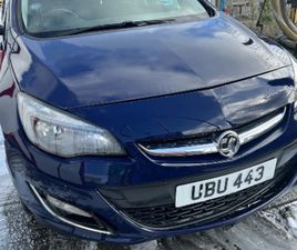 VAUXHALL, ASTRA, HATCHBACK, 2013, MANUAL, 1686 (CC), 5 DOORS