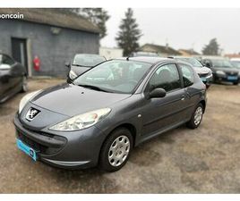 PEUGEOT 206+ ◊ PEUGEOT 206+ 1.4 ESSENCE 75 CH TRENDY – 2010 – FAIBLE KILOMÉTRAGE