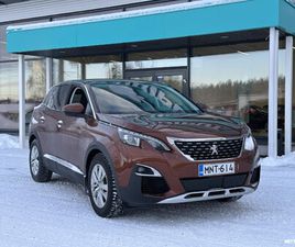 PEUGEOT 3008 ALLURE PURETECH 130 EAT8-AUTOMAATTI ** JUURI TULLUT / SUOMI-AUTO / VAKKARI / LED-VALOT / KEYLESSGO / LOHKOLÄMMITIN **