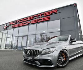 MERCEDES-BENZ C 63 AMG S CABRIO SCHALENSITZE* KERAMIK* TRACK*