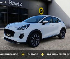 FORD PUMA 1.0 ECOBOOST 125 HYBRID MHEV TITANIUM /TVA RÉCUPÉRABLE / 1ÈRE MAIN FLEX FUEL